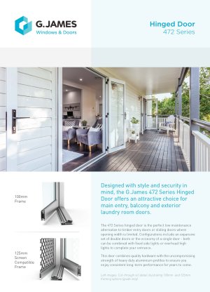 01c Hinged Door - 472 Series